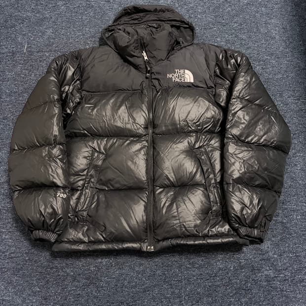 노스페이스 700 유광 눕시 패딩