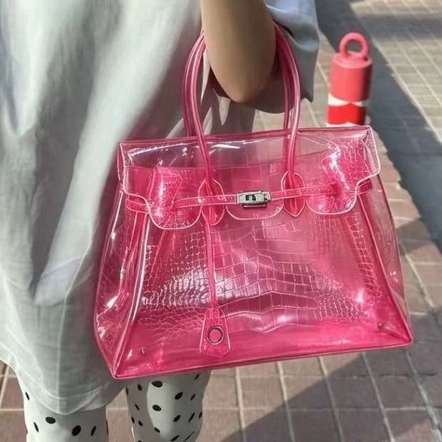크로커다일 젤리 버킨백