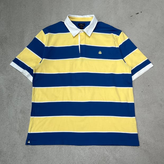 브룩스브라더스 스트라이프 반팔카라티 s10490