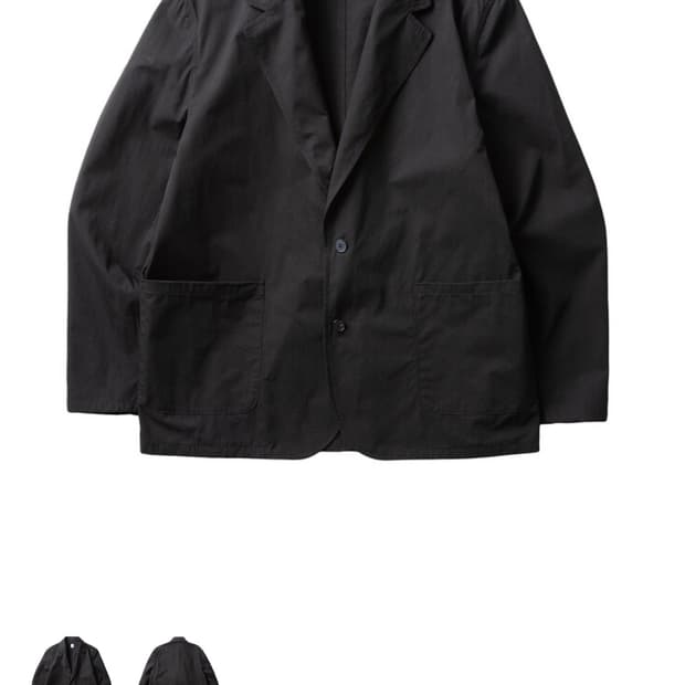 디그레 HOCKNEY COTTON JACKET BLACK XL