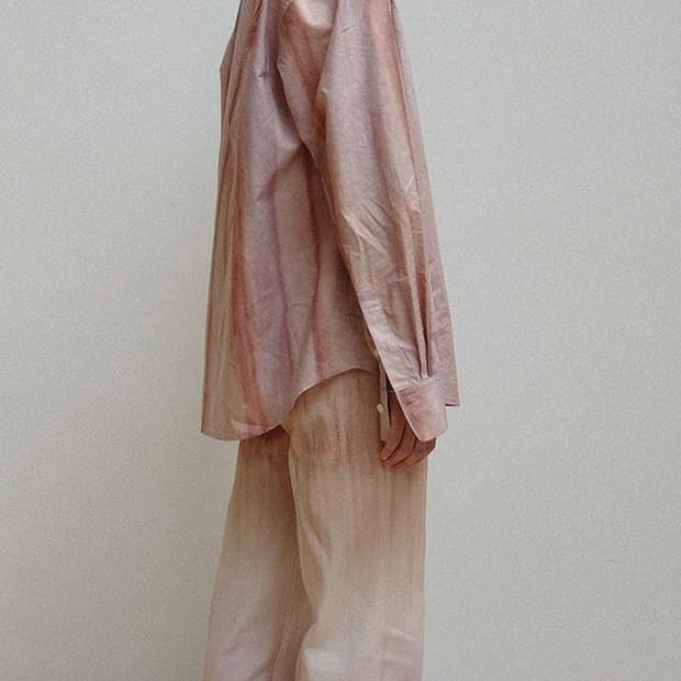 티크 셔츠 TEAK COTTON SHIRTS Pink