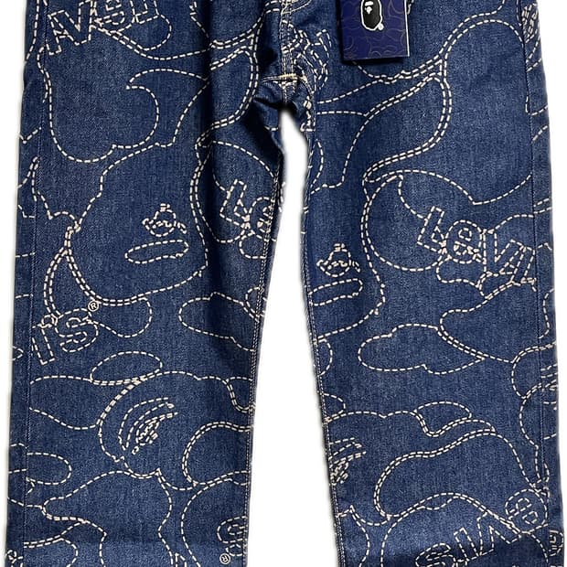 베이프 리바이스 501 93 인디고 32