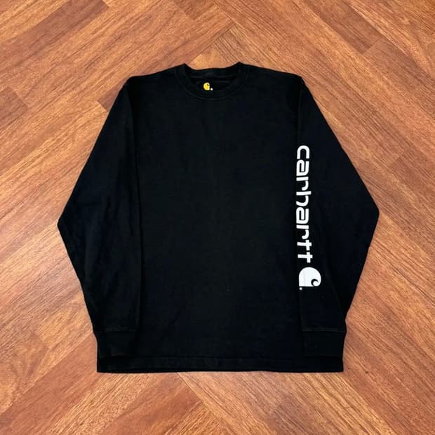 M(100) 칼하트 시그니처 라운드 슬리브 티셔츠 