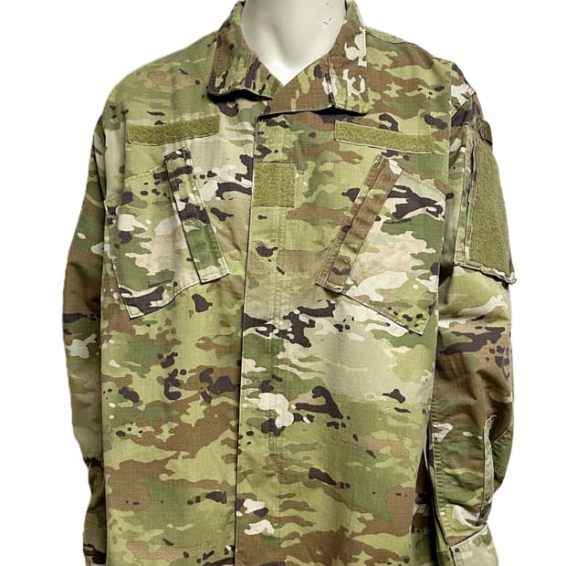 미군 OCP 멀티캠 전투복 상의 (L/L) (XL)