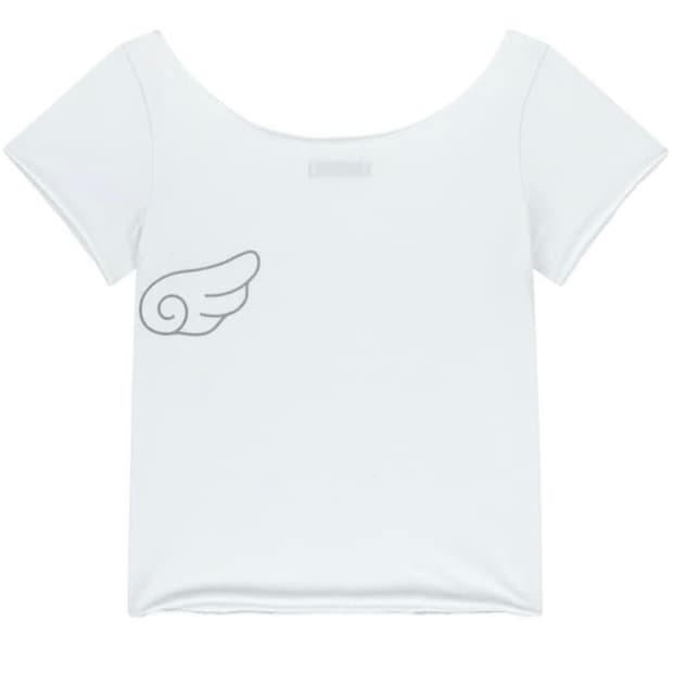 코이세이오 윙 티셔츠 화이트