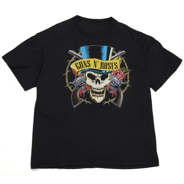 91' 건즈앤로지스 Guns n Roses Tour T shirt