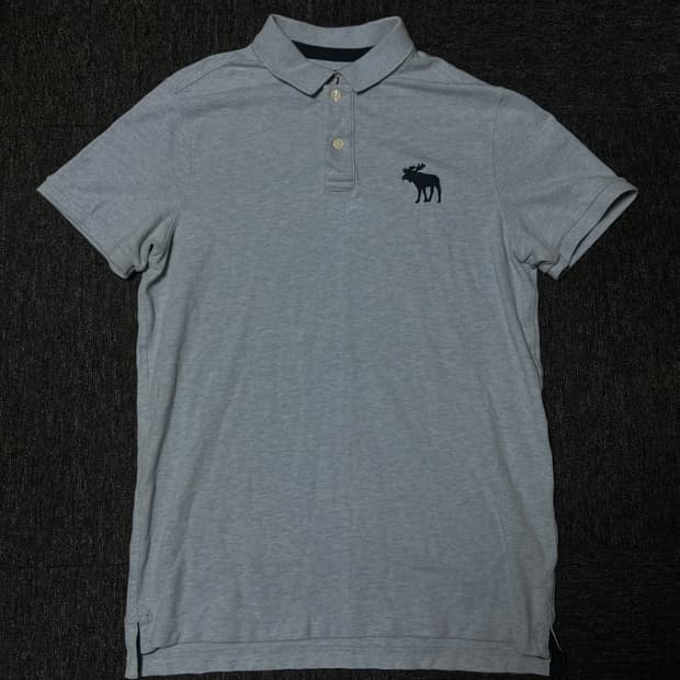 Abercrombie 무스 로고 폴로 셔츠