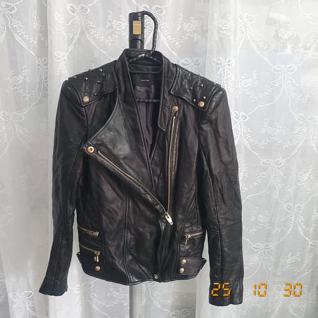 시스템 여성 양가죽자켓 88-98-165 (블랙)