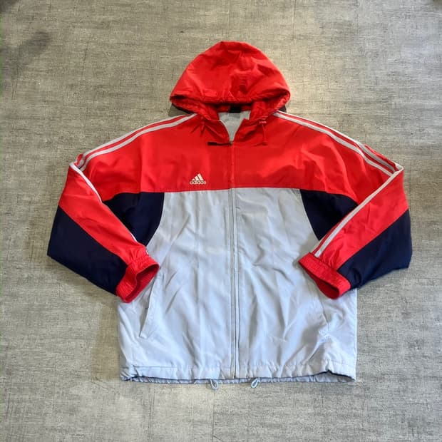 Adidas 아디다스 올드스쿨스트릿 백로고 후드바람막이