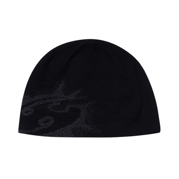 산산기어 로고 비니 블랙 - 23FW