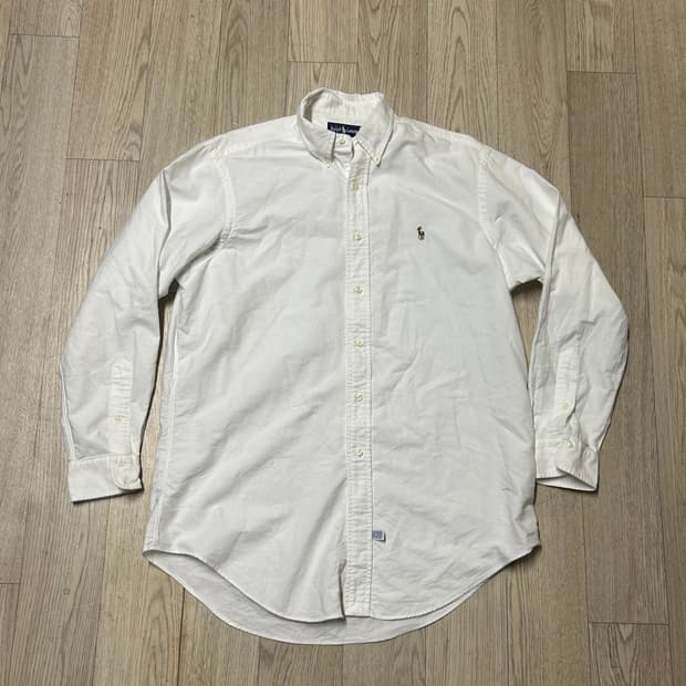 폴로랄프로렌 해외판 옥스포드 화이트 셔츠 110