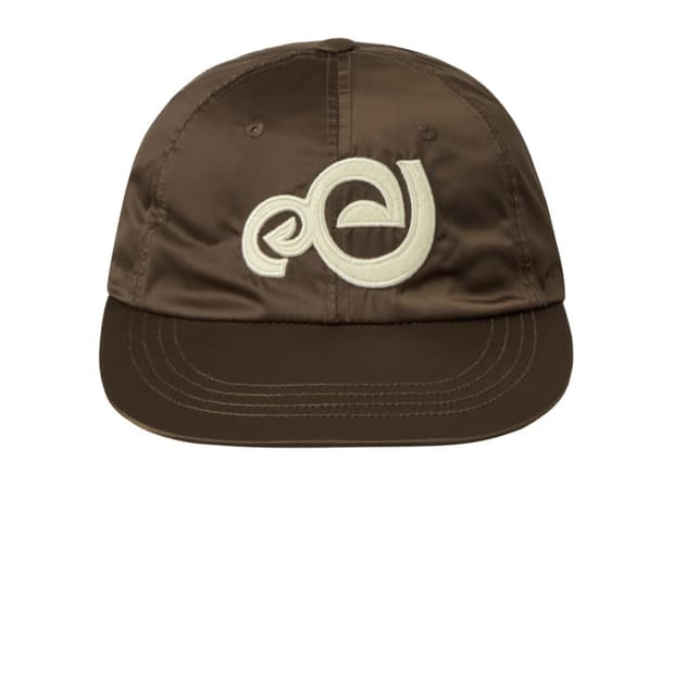 aeae 에이이에이이 spiral satin cap brown 캡