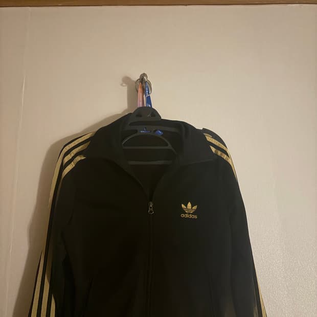 아디다스 골드 집업