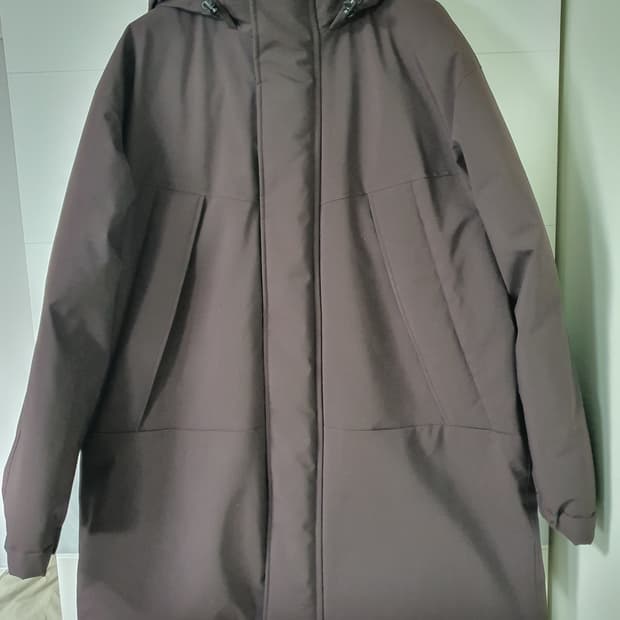 (새상품) 띠어리 울 혼방 발수 파카 롱패딩 코트 자켓