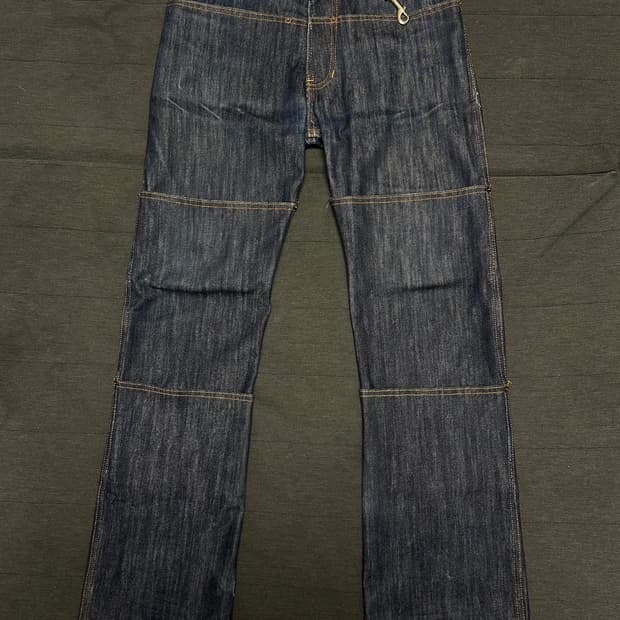 Homme boy 12 pocket indigo raw denim
