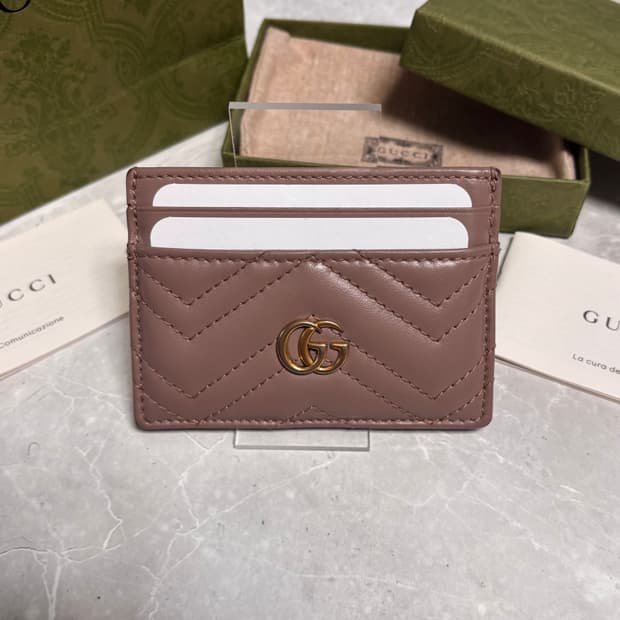 [A급] 구찌 GG 마몬트 카드지갑 토프