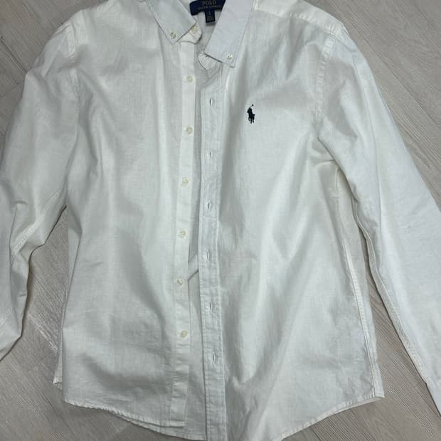 폴로 셔츠 화이트 l