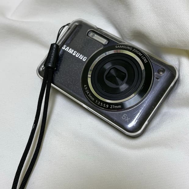 삼성 빈티지 카메라 VLUU ES75 (작례 ⭕️) 