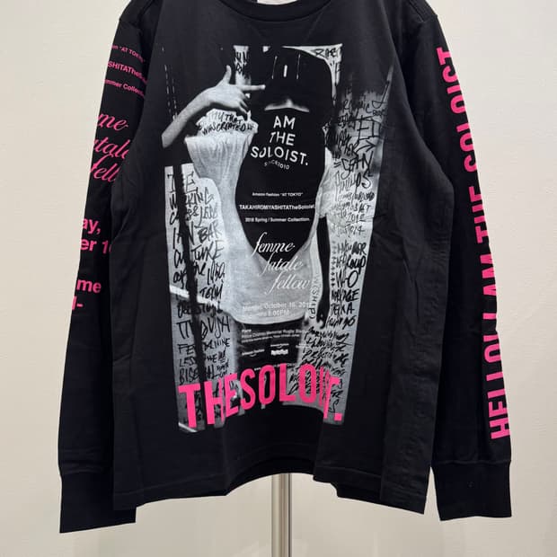 솔로이스트 18aw 스태프 롱슬리브