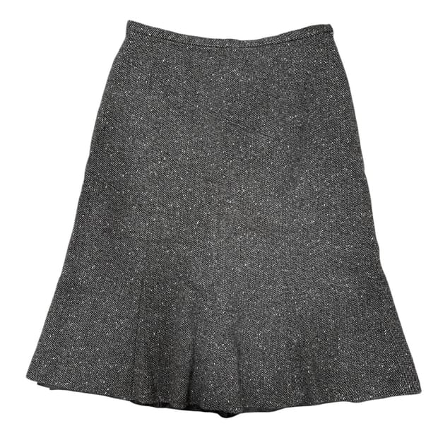 빈티지 보카시 미디 스커트