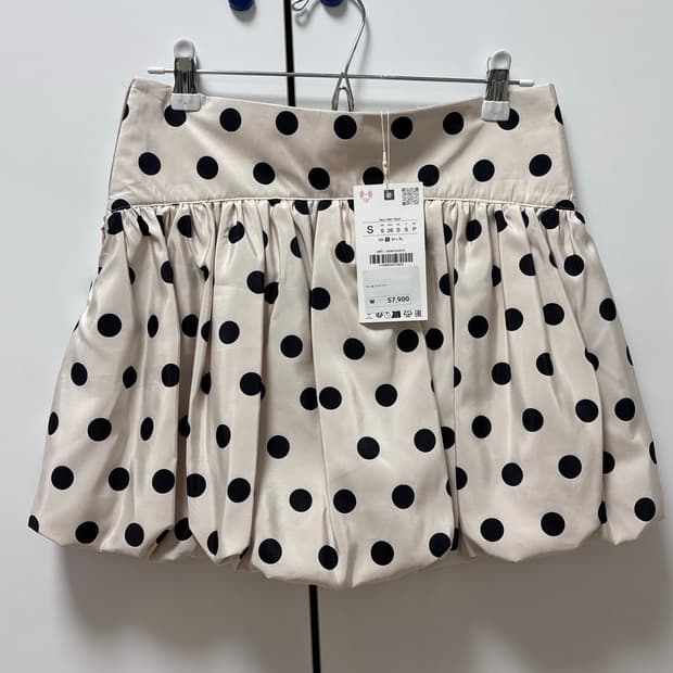 Zara polka dot skirt