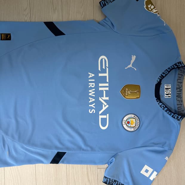 24-25 맨시티 프리미어리그 풀마킹 그릴리쉬 유니폼 L