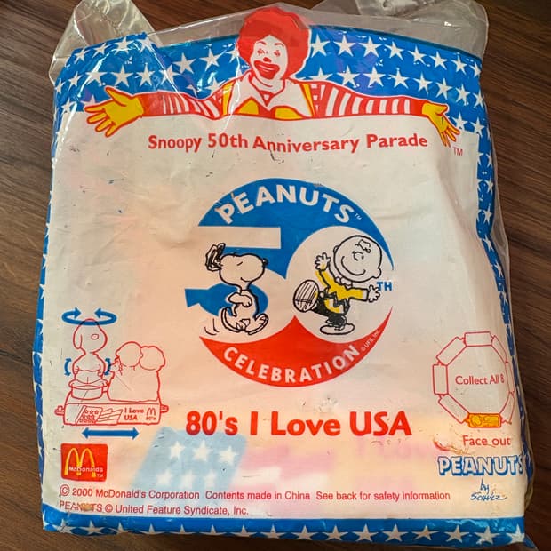 고전 스누피 맥토이 미개봉