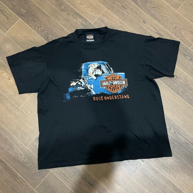 (XL) Made in USA 할리 데이비슨 반팔 티셔츠