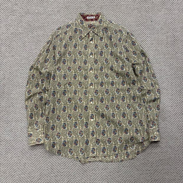 로버트 그라함 에스닉 패턴 셔츠 v2393