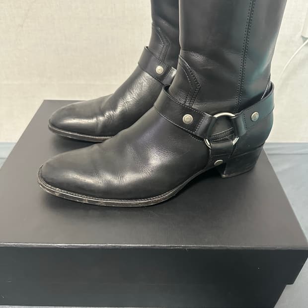 생로랑 와이어트 하네스 부츠 40