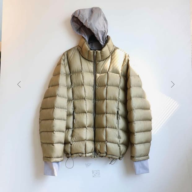 [3] 999휴머니티 모듈러 라이트 구스푸퍼 패딩 카키