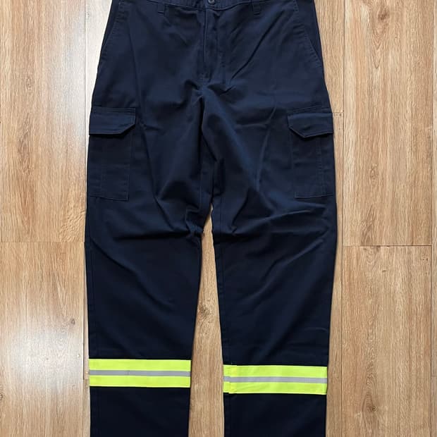 택포) USA 워크웨어 Hi vis 리플렉티브 워크팬츠 워크바지