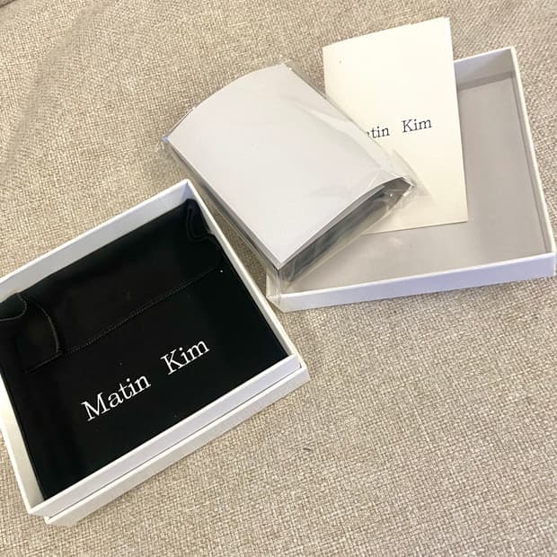 마뗑킴 지갑 아코디언월렛 ACCORDION WALLET