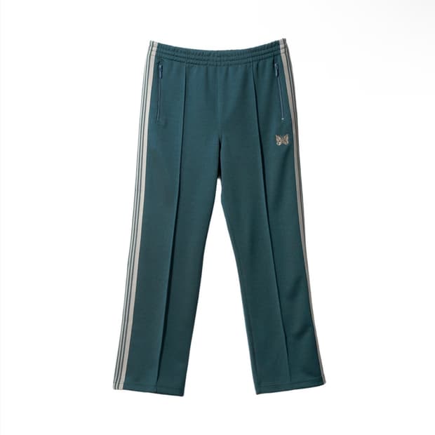 (신품) 니들스 트랙팬츠 폴리스무스 그린 S