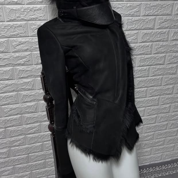 crud archive 무스탕 자켓 입질연