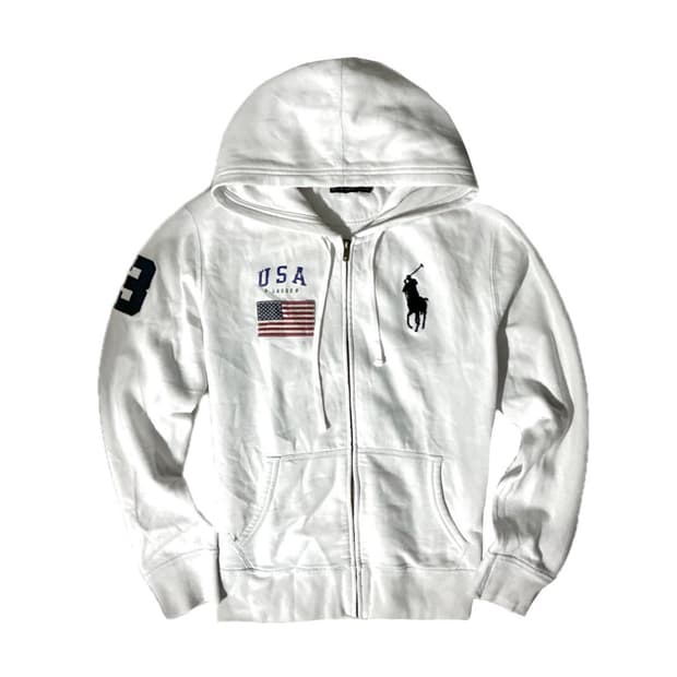 구해요) 빅폴로 후드집업