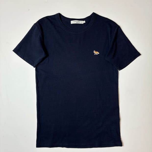 메종키츠네 베이직 폭스 패치 반팔 티셔츠 PN9599