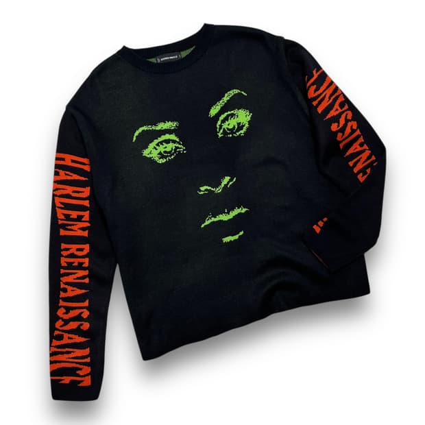 Stereo Vinyls 17ss Face Jacquard Knit