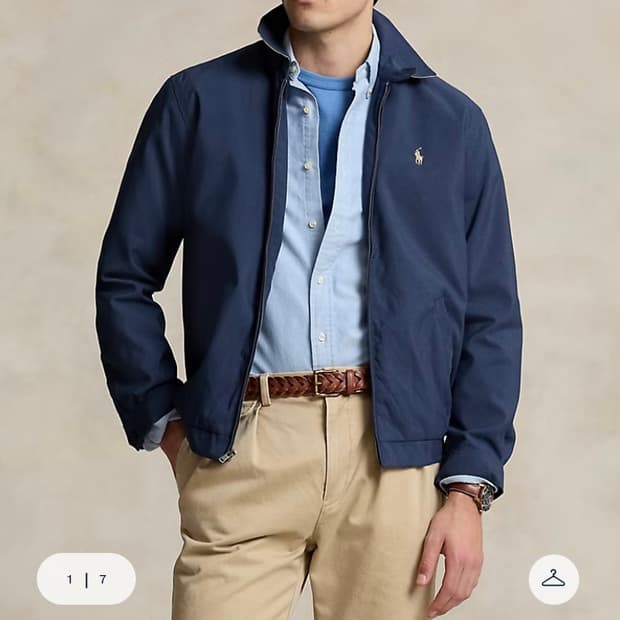 폴로 랄프로렌 바이스윙 재킷 리파인드 네이비 170/92A(S사이즈)