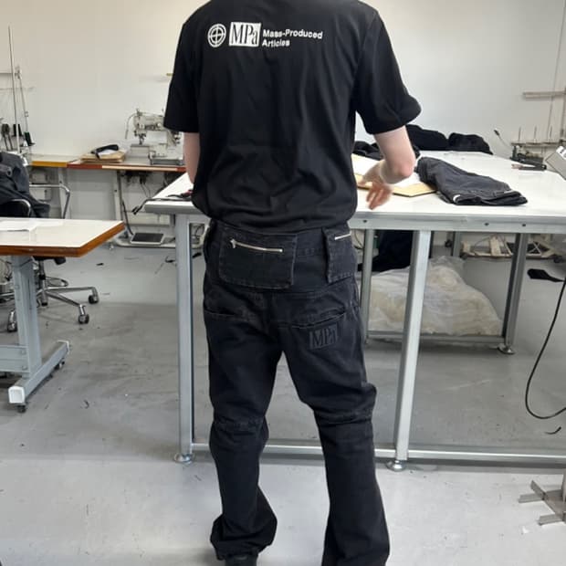 플라스틱프로덕트 MPa BAG PANTS M사이즈