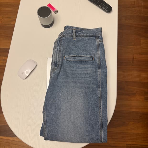 아이엘 aryal 인디고 데님 