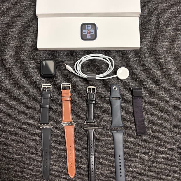 애플워치 SE2 40mm 미드 풀박 새상품급(보증 남음)