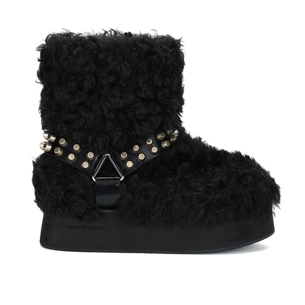 쓰리투에이티 블랙퍼부츠 240 새제품