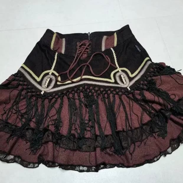 오즈온 ozz on 고딕 로맨틱 스커트 희귀템 레어템