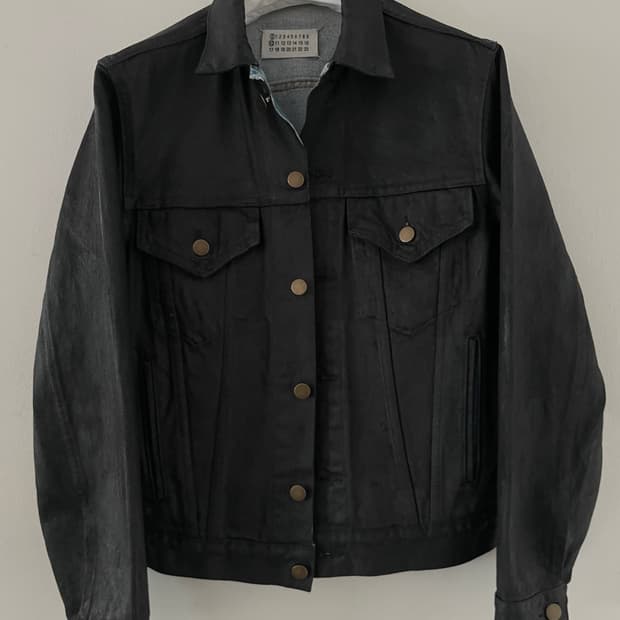 martin margiela, paint jacket