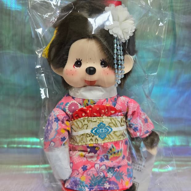 가부키 기모노 몬치치 