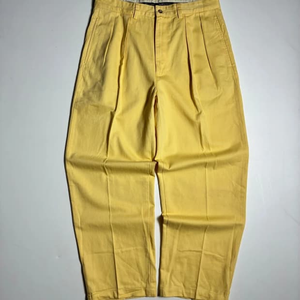 폴로 랄프로렌 와이드 핀턱 휘트먼 치노 팬츠 R2972