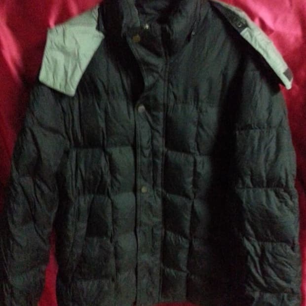 플레이보이 올드스쿨 덕다운 오리털 패딩 블랙 95