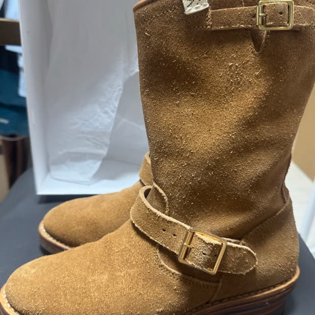 visvim 비즈빔 23ss t.w.o 투부츠 카멜 8사이즈