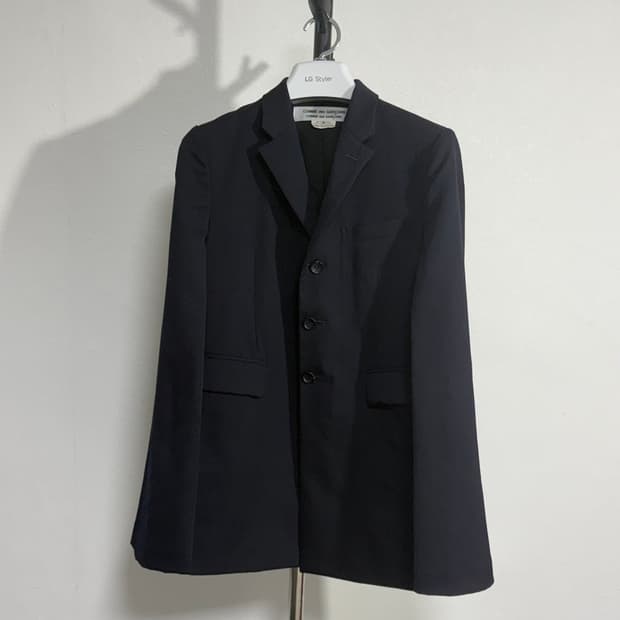 12ss 꼼데가르송 꼼데가르송 울 케이프 자켓 s